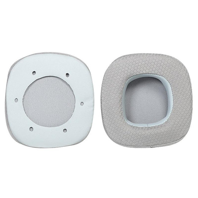 Breathable Sponge Headphone Covers - 1 Pair - Net Gray