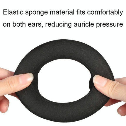 Breathable Leather Headset Cover For Focal Clear Mg Pro - Fiber Gray 2 Pack