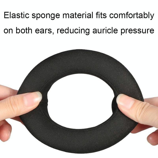 Breathable Leather Headset Cover For Focal Clear Mg Pro - Fiber Gray 2 Pack