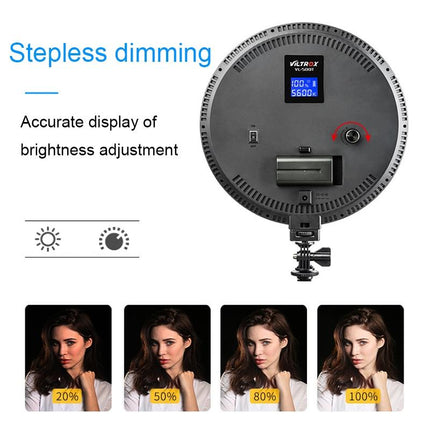 Intelligent Circular Led Photography Fill Light - Digital Display