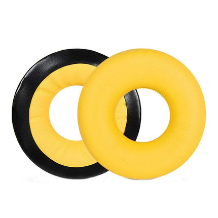 Yellow Headset Sponge Cover For Sennheiser Hd25 Series - 1 Pair