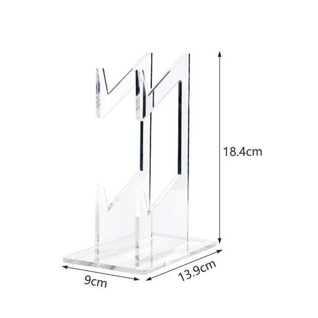 Transparent Acrylic Double Layer Game Handle Storage Bracket For Ps4 / Ps5 / Ps3