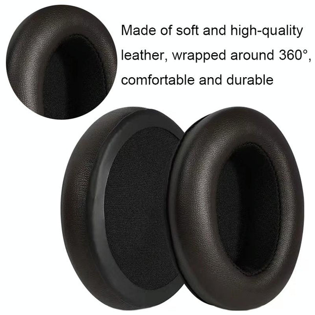 Soft Brown Lambskin Headset Sponge Cover For Sennheiser Momentum - 2 Pieces