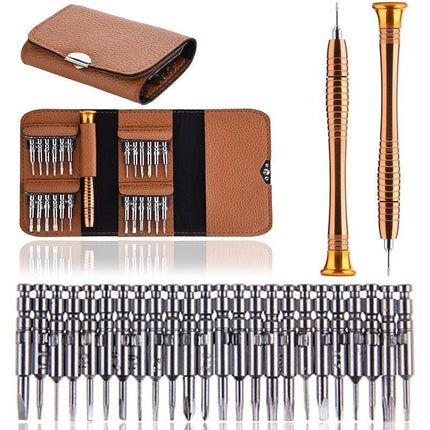 25-Piece Screwdriver Set For Mobile And Notebook Repair