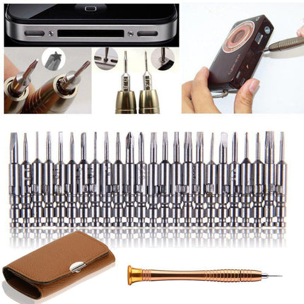 25-Piece Screwdriver Set For Mobile And Notebook Repair