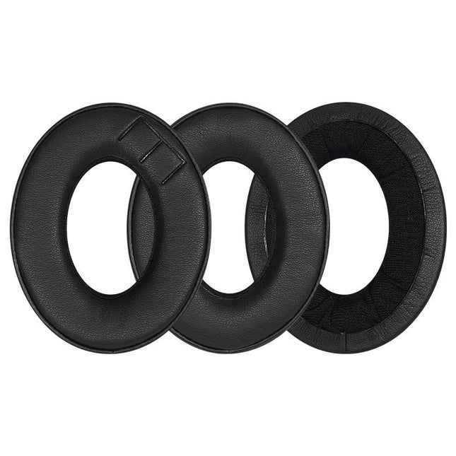 Soft And Breathable Earphone Covers For Parrot Zik - Black 2 Pack