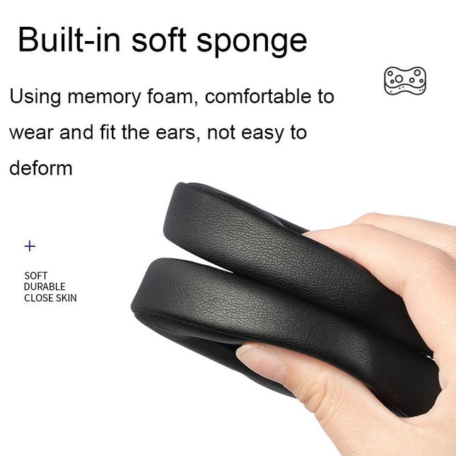 Soft And Breathable Earphone Covers For Parrot Zik - Black 2 Pack