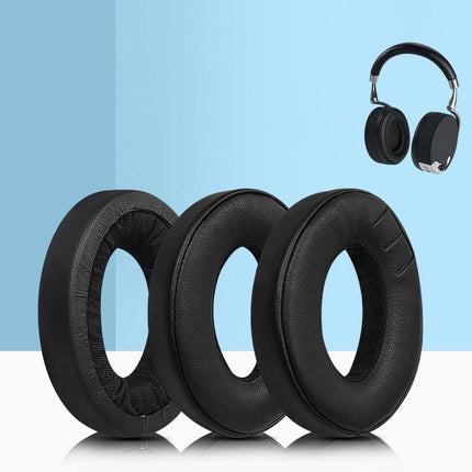 Soft And Breathable Earphone Covers For Parrot Zik - Black 2 Pack