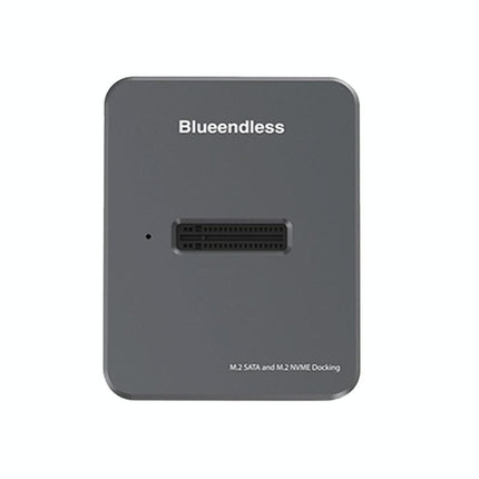 Dual Protocol M.2 Ssd Base For Sata / Nvme Drives Gray