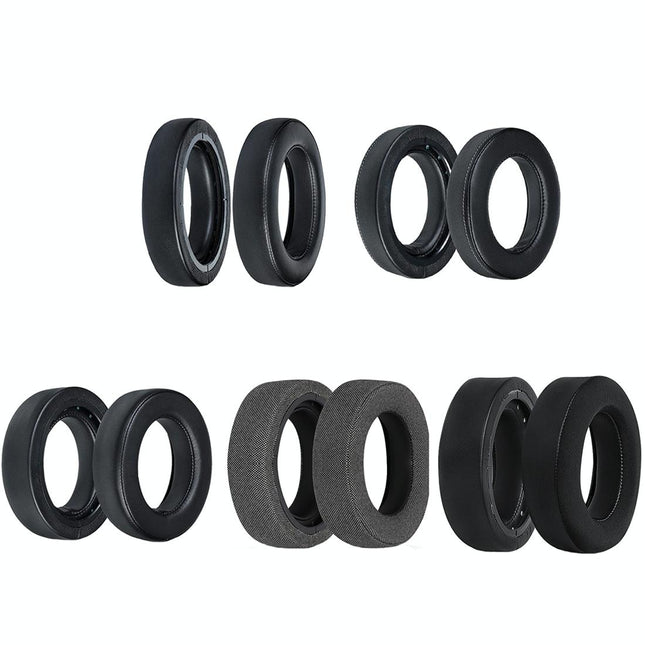 Soft Foam Headphone Covers For Corsair Hs60 / 50 / 70 Pro - Black 2 Pack
