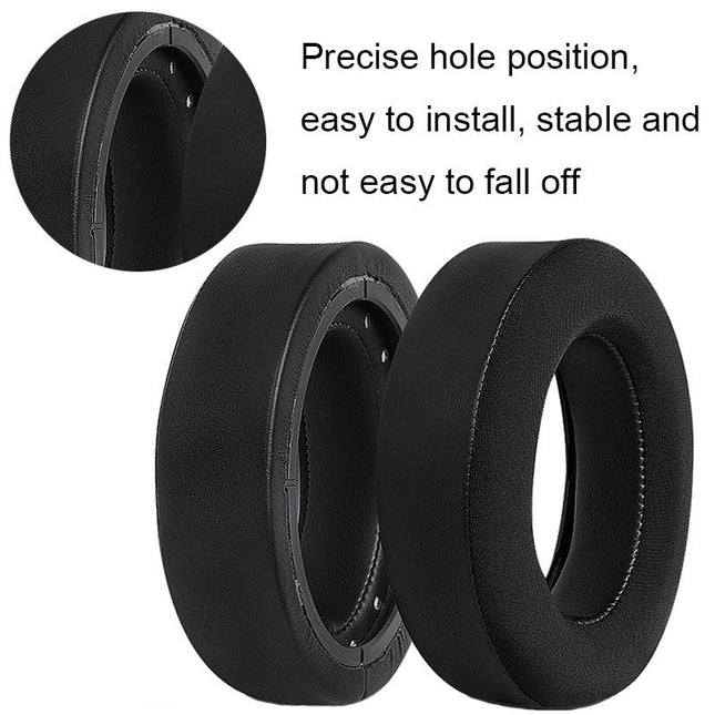 Soft Foam Headphone Covers For Corsair Hs60 / 50 / 70 Pro - Black 2 Pack