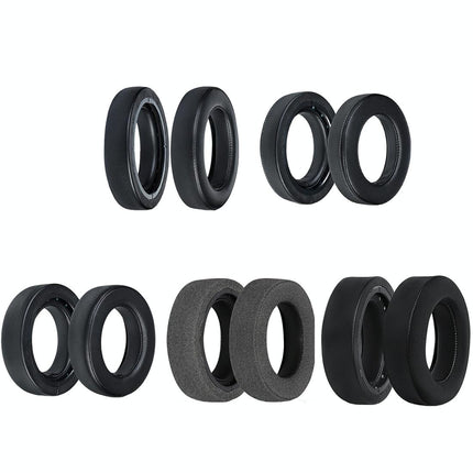 Soft Foam Headphone Covers For Corsair Hs60 / 50 / 70 Pro - Black Ice 2 Pack