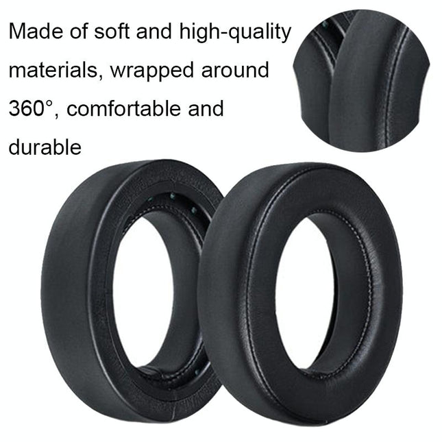 Soft Foam Headphone Covers For Corsair Hs60 / 50 / 70 Pro - Black Ice 2 Pack