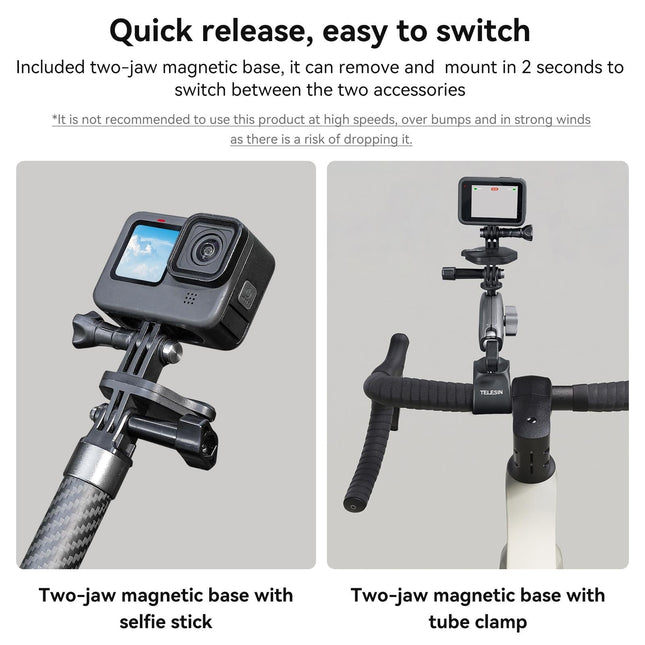 Quick Release Magnetic Camera Mount - Compact