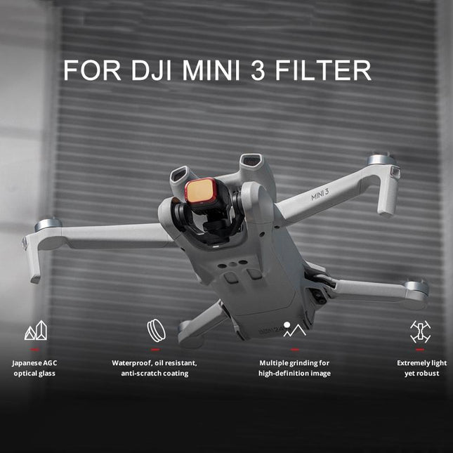Uv Filter For Dji Mini 3 Drone - Aluminum Alloy