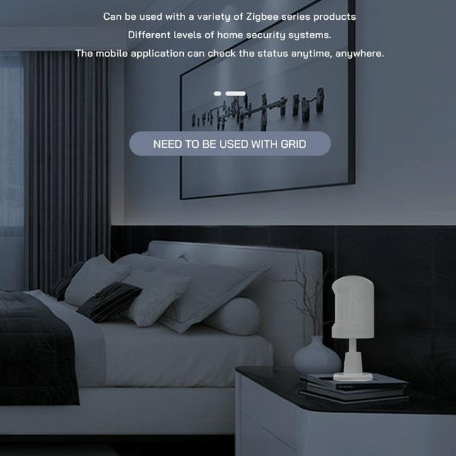 Wireless Zigbee Motion Sensor For Tuya Smart App