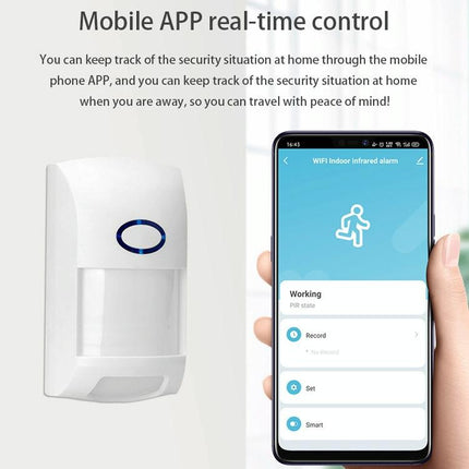 Smart Wifi Infrared Alarm With Human Body Detector