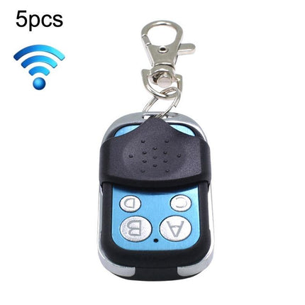 5-Piece 433Mhz Rf Remote Control With Learning Code And Metal Buttons