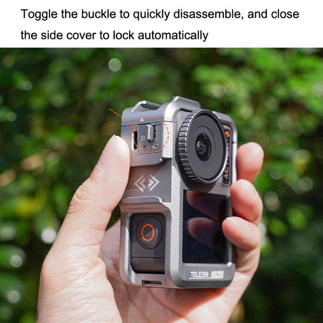 Protective Frame For Dji Action 3 With Motion Camera - Rabbit Cage