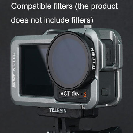 Protective Frame For Dji Action 3 With Motion Camera - Rabbit Cage