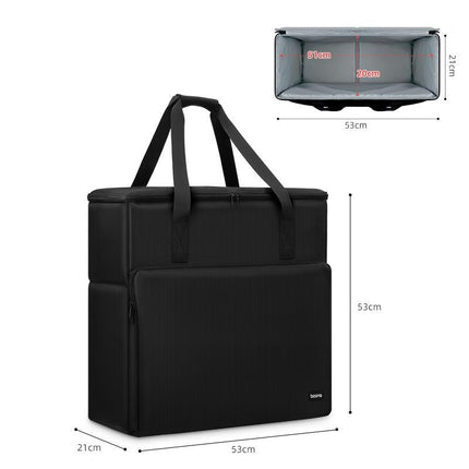 Desktop Computer Storage Bag - Single Layer For 24 Monitor And Keyboard