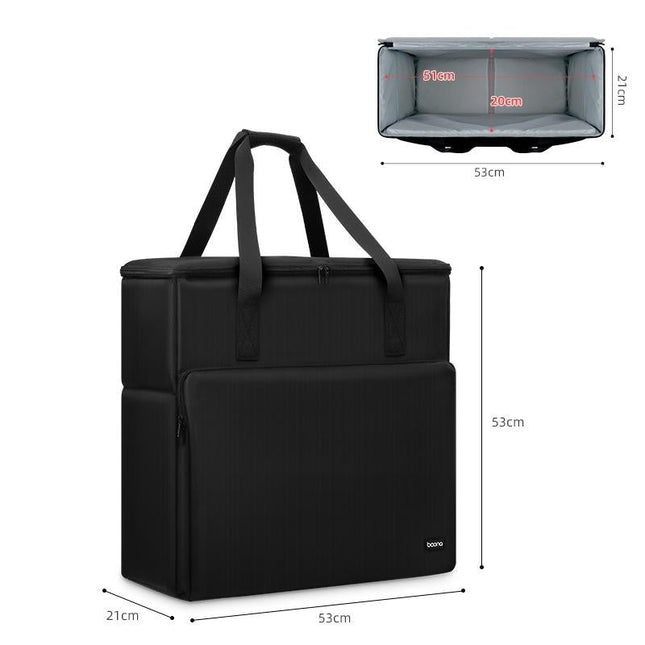 Desktop Computer Storage Bag - Single Layer For 24 Monitor And Keyboard