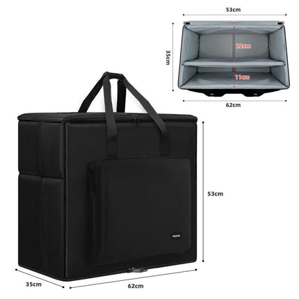 Large Storage Bag For 27 Desktop Computer With Monitor And Keyboard