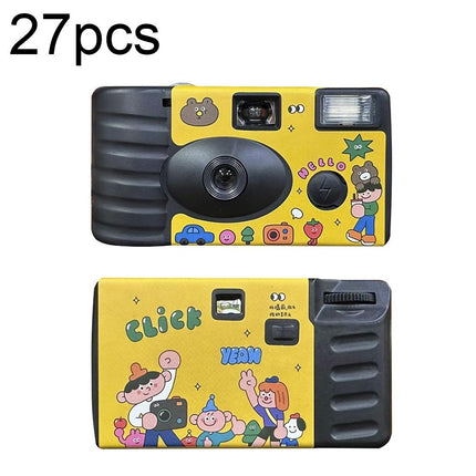 27 Retro Film Camera Stickers - Waterproof & Decorative