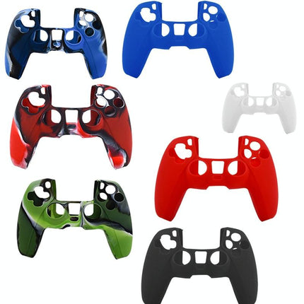 Black Silicone Protective Cover For Ps5 Controller