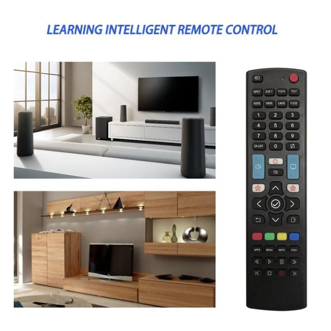 9-In-1 Smart Lcd Tv Remote Control With Infrared Universal Learning