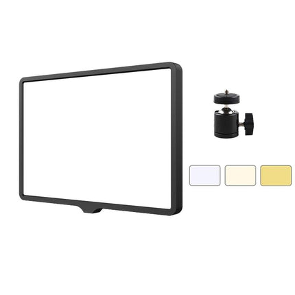 10 Flat-Panel Live Fill Light - Adjustable 3000-6500K Temperature