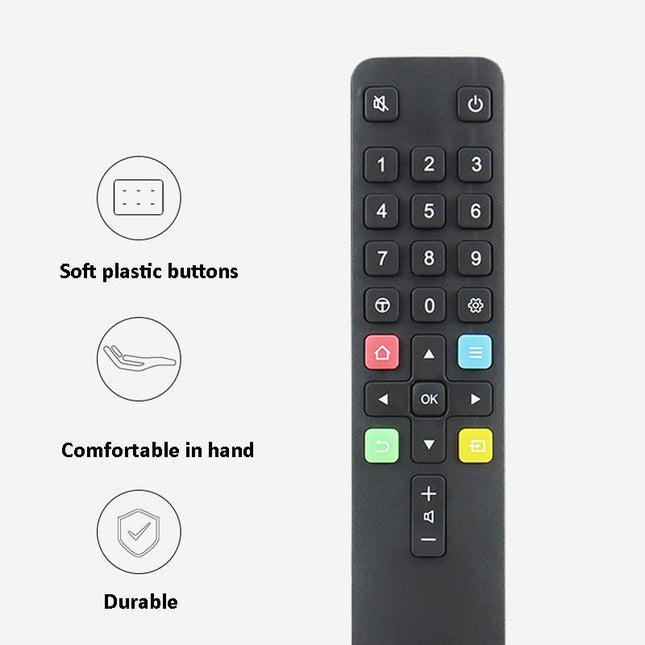 Universal Remote Control For Tcl Tvs - Black