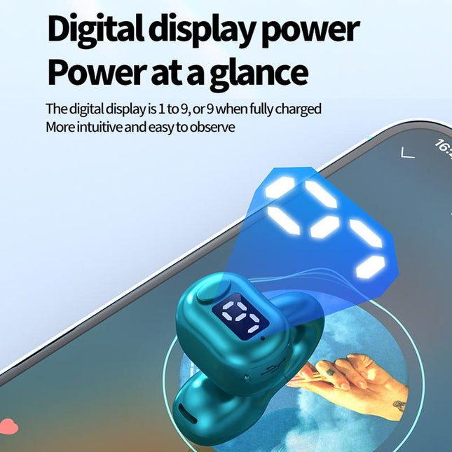 Waterproof Bluetooth Earphones With Ear Clip - M10