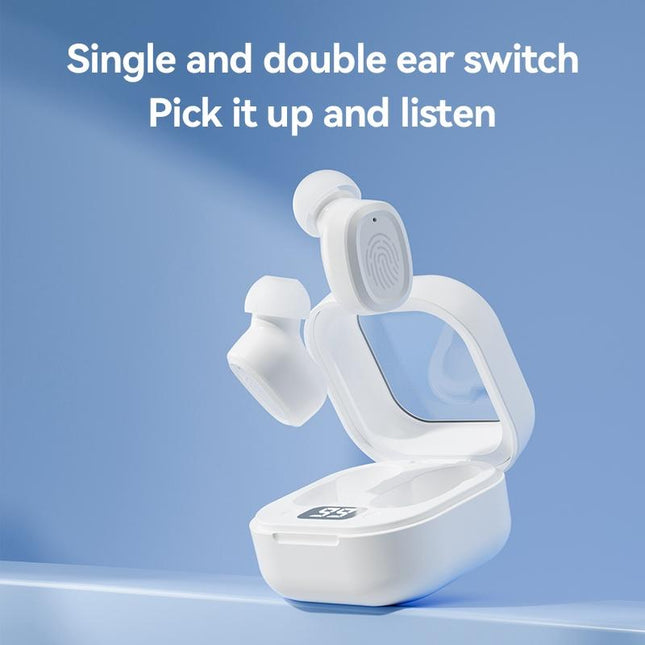 Wireless Bluetooth Earphones With Charging Case - Stereo Sound