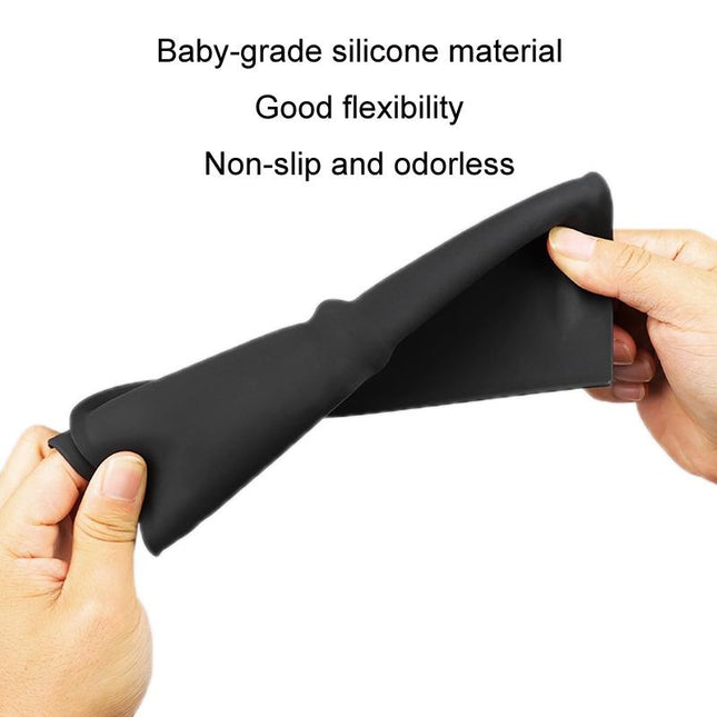 Non-Slip Silicone Wireless Charging Mat For Tesla Model 3 / Y - Black