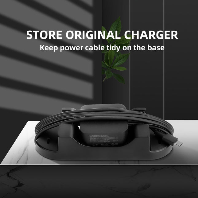 Steam Deck Console Base With Mobile Phone Bracket - Black