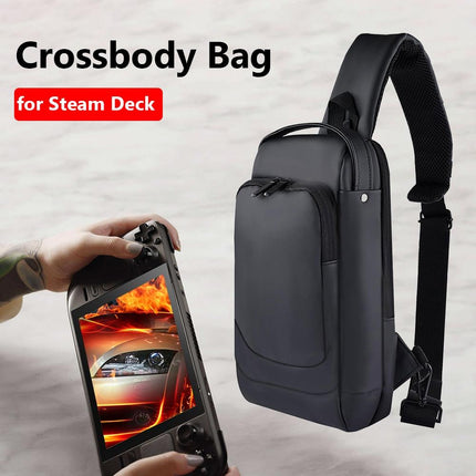 Steam Deck Crossbody Carry Bag - Black