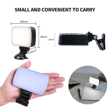 Rechargeable Video Conference Lighting - Three Colour Temperature Dimming
