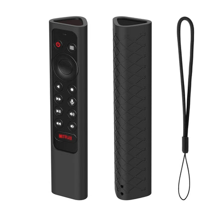 Silicone Case With Lanyard For Nvidia Shield Tv Pro - Black