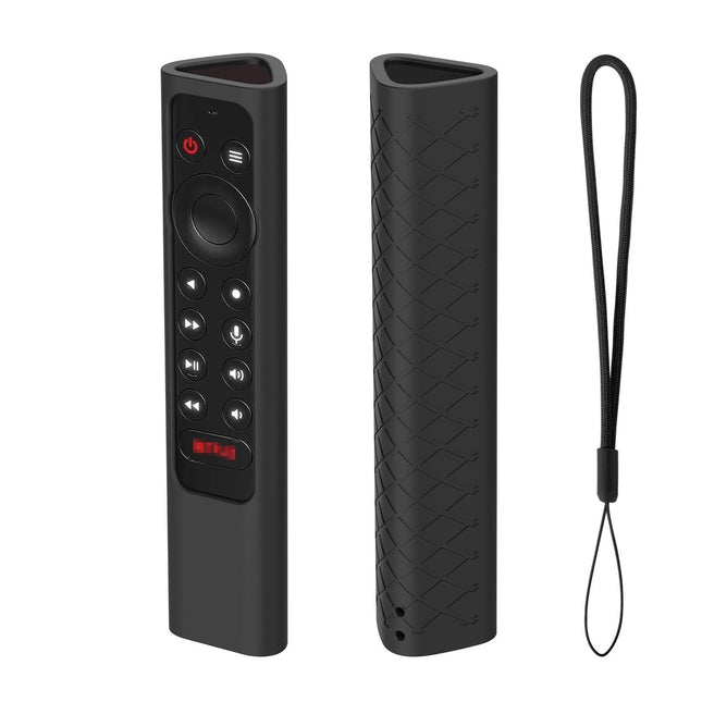 Silicone Case With Lanyard For Nvidia Shield Tv Pro - Black