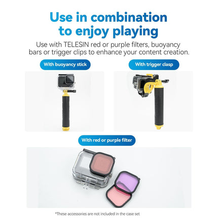 Full Scene Waterproof Diving Housing With Anti-Fog