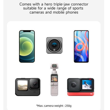 360 Degree Magnetic Backpack Clip Mount For Action Camera