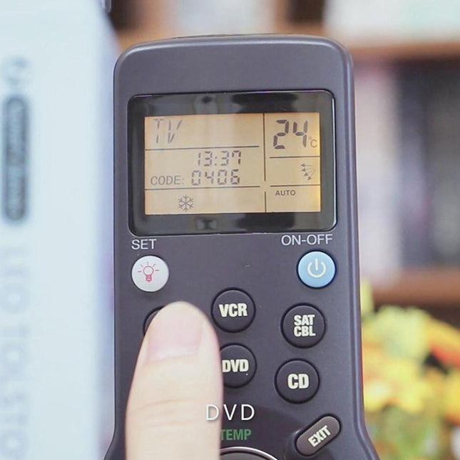 6-In-1 Universal Infrared Learning Remote Control