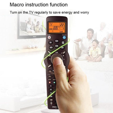 6-In-1 Universal Infrared Learning Remote Control