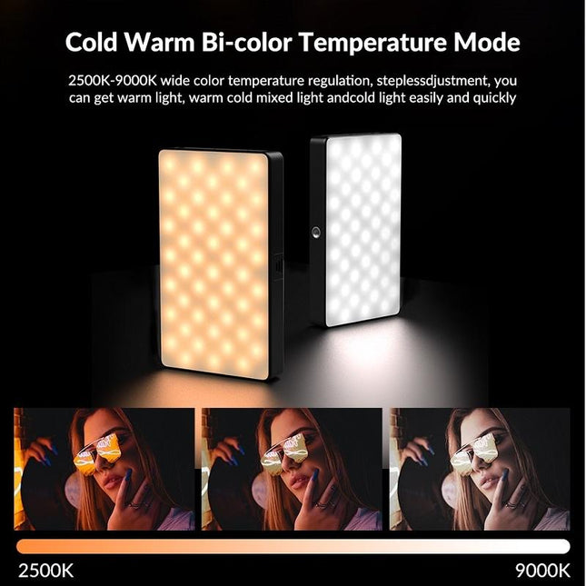 Portable Rgb Led Fill Light For Photography - Small Size