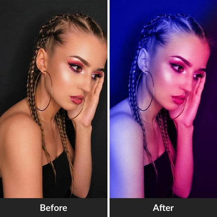 Portable Rgb Led Fill Light For Photography - Small Size