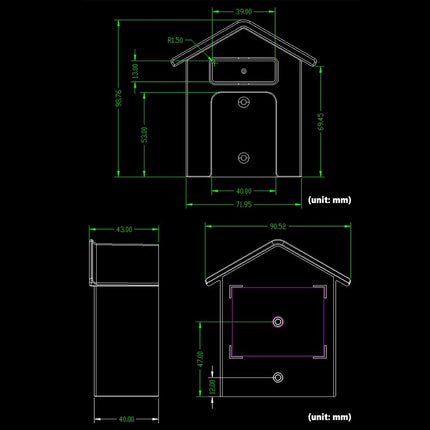 Waterproof Outdoor Doorbell Cover - Transparent Rain Protection