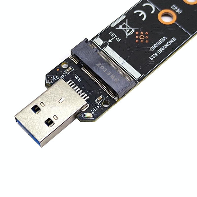 High-Speed Nvme M.2 Ssd Adapter - Usb 3.2 Gen 2 10Gbps
