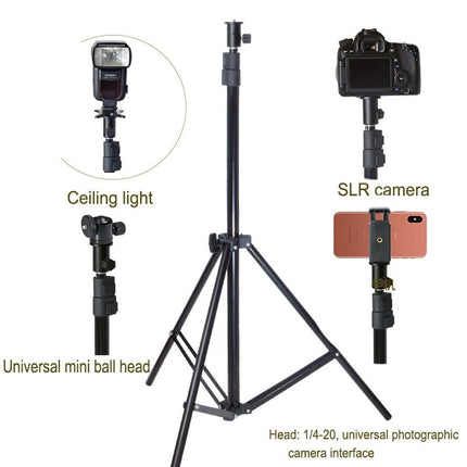 Camera Light Stand Conversion Head With 1 / 4-Inch Mount And Umbrella Holder