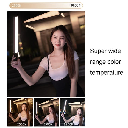 Handheld Led Fill Light For Live Photography - 39 Rgb Leds